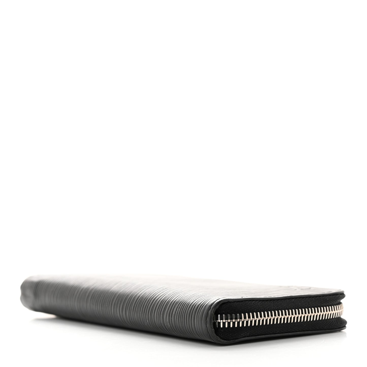 Epi Zippy Vertical Wallet Black