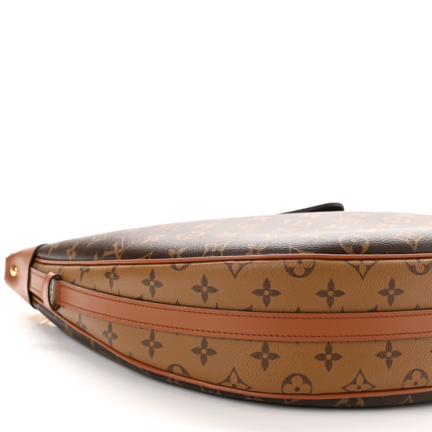 Reverse Monogram Loop Hobo