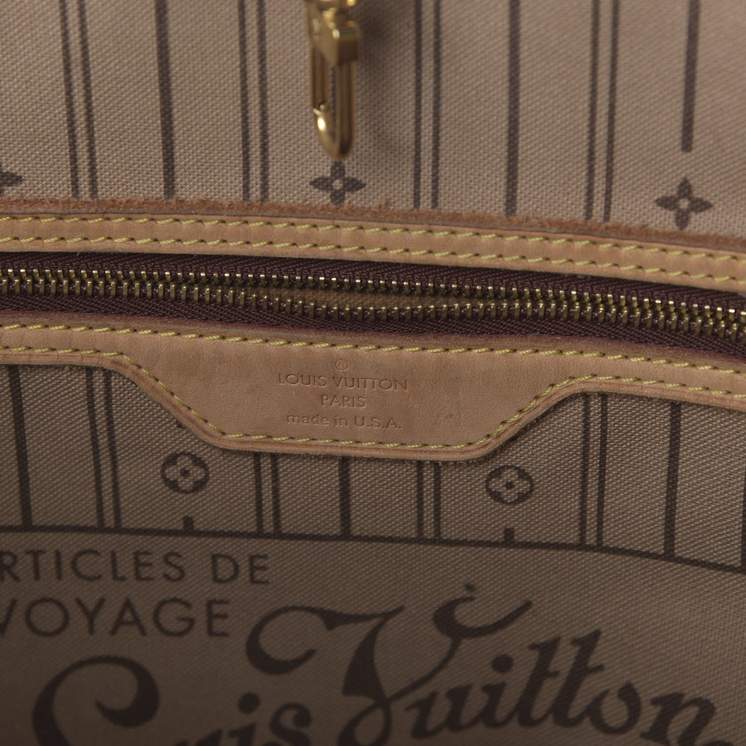 Louis Vuitton Monogram Neverfull MM 13 of 15