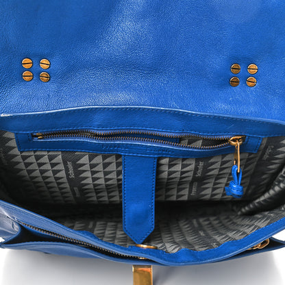 Proenza Schouler Lambskin Medium PS1 Satchel Royal Blue 4 of 4