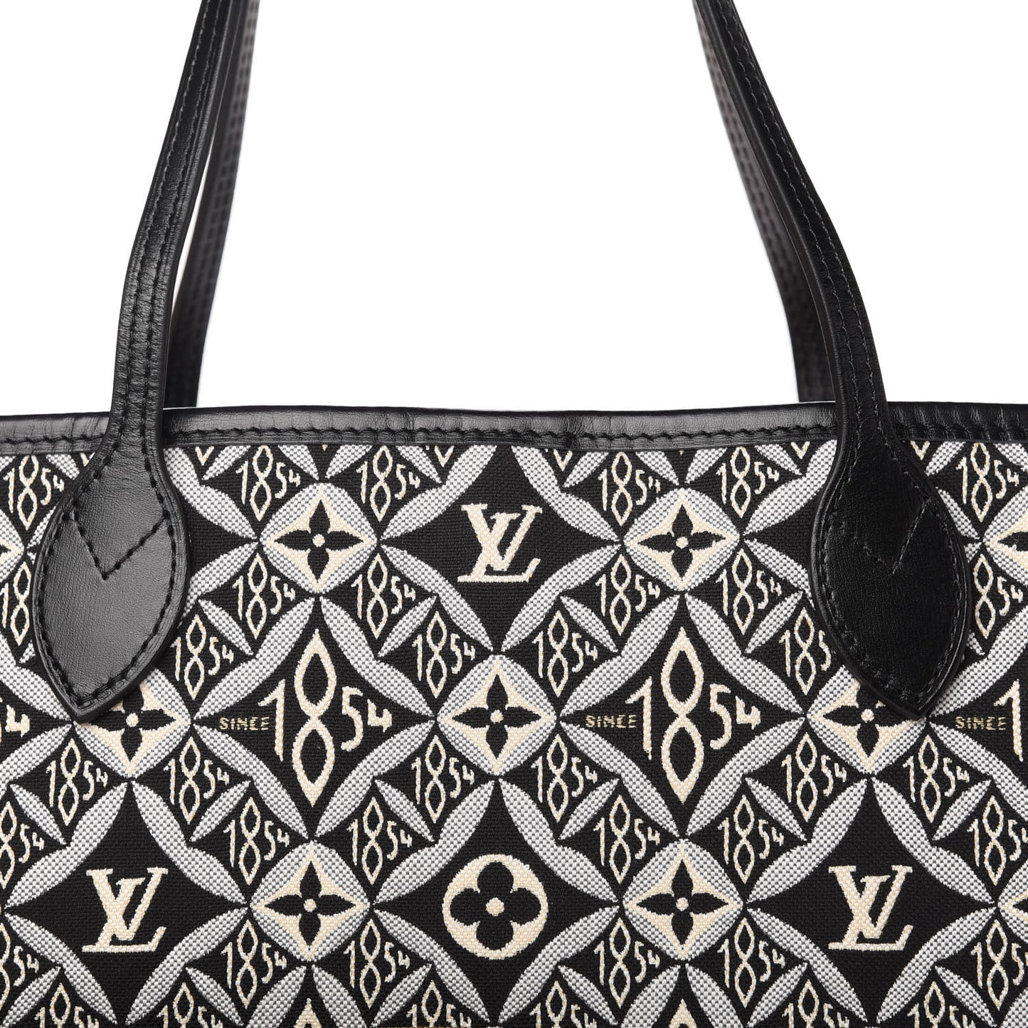 Jacquard Since 1854 Neverfull MM Grey