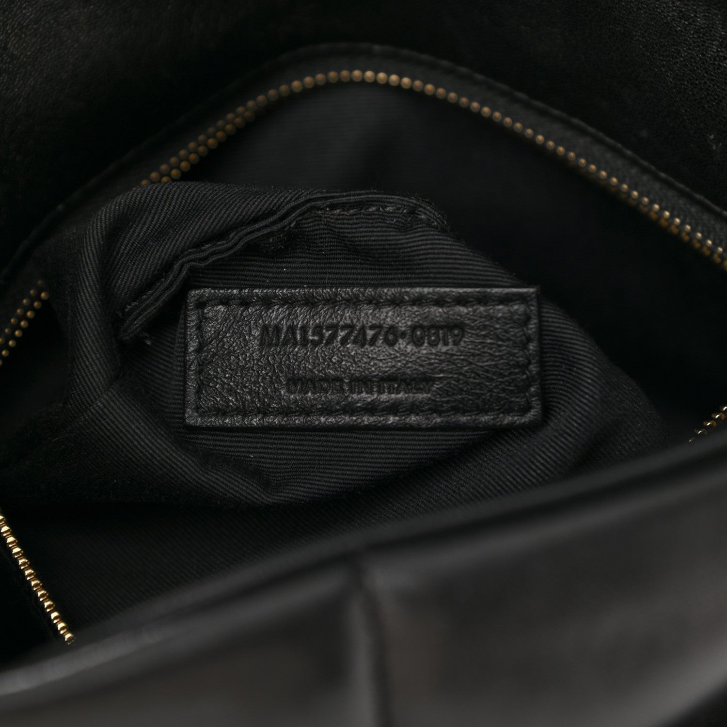 Saint Laurent Lambskin Quilted Small Loulou Puffer Monogram Chain Satchel Black 9 of 12