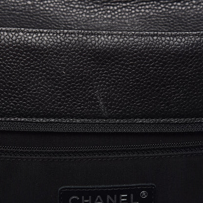 Chanel Caviar Quilted Flap Tote Black 8 of 12