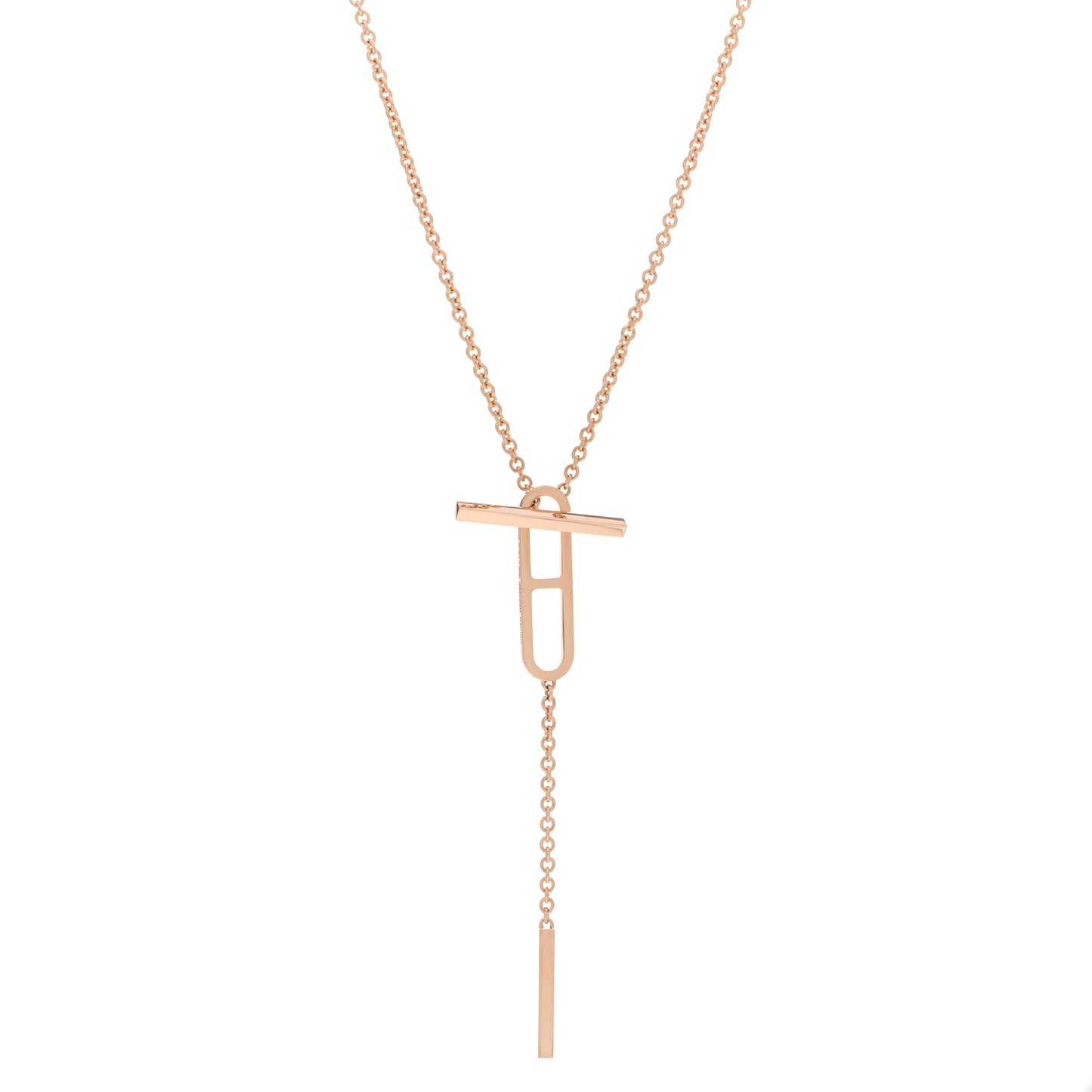 18K Rose Gold PM Ever Chaine D'Ancre Necklace SH