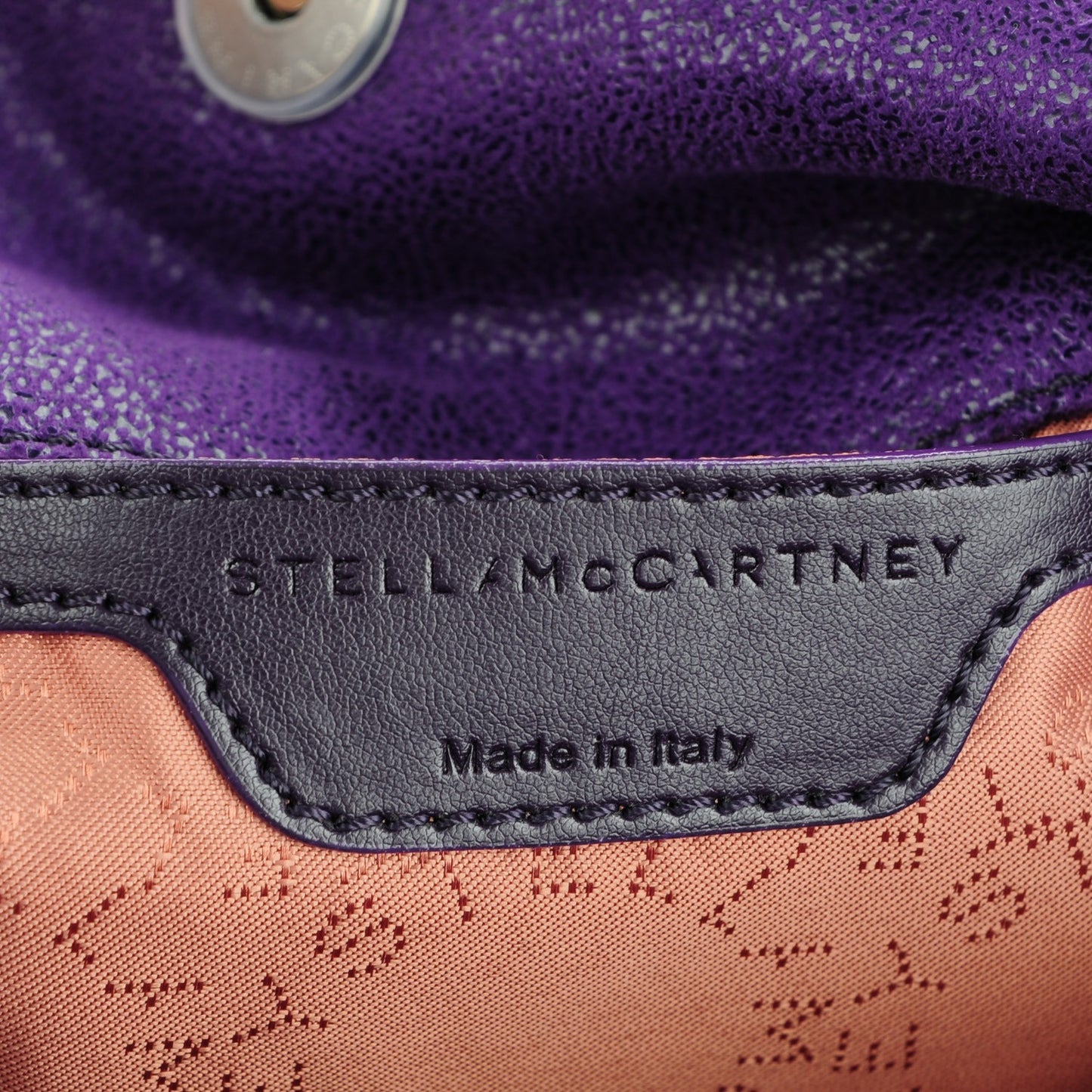 Shaggy Deer Mini Falabella Tote Bright Purple