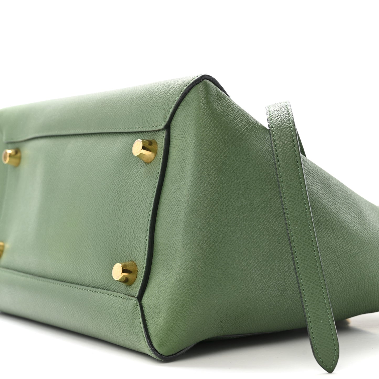 Grained Calfskin Mini Belt Bag Mint