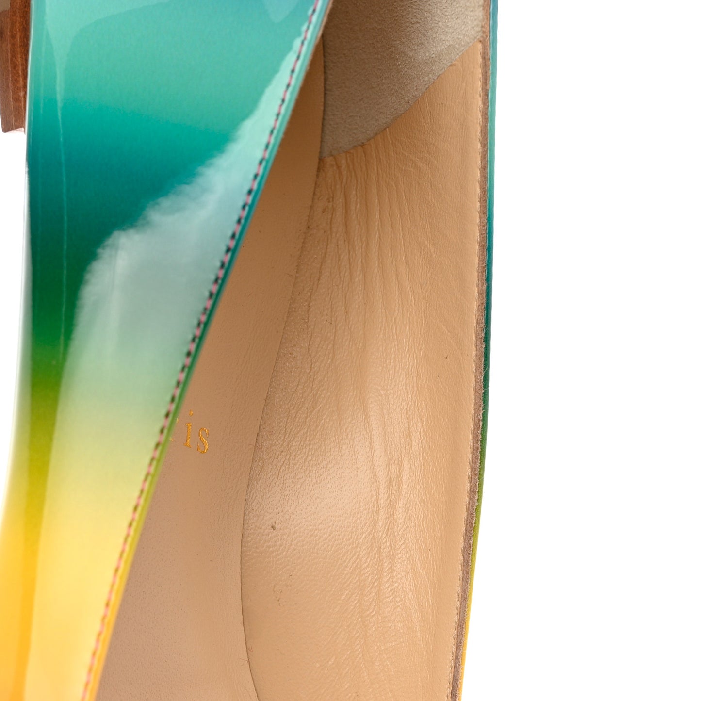 Patent Rainbow Ballalla Flats 39 Multicolor