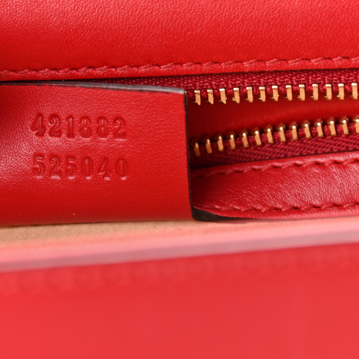 Gucci Calfskin Small Sylvie Shoulder Bag Hibiscus Red 6 of 14