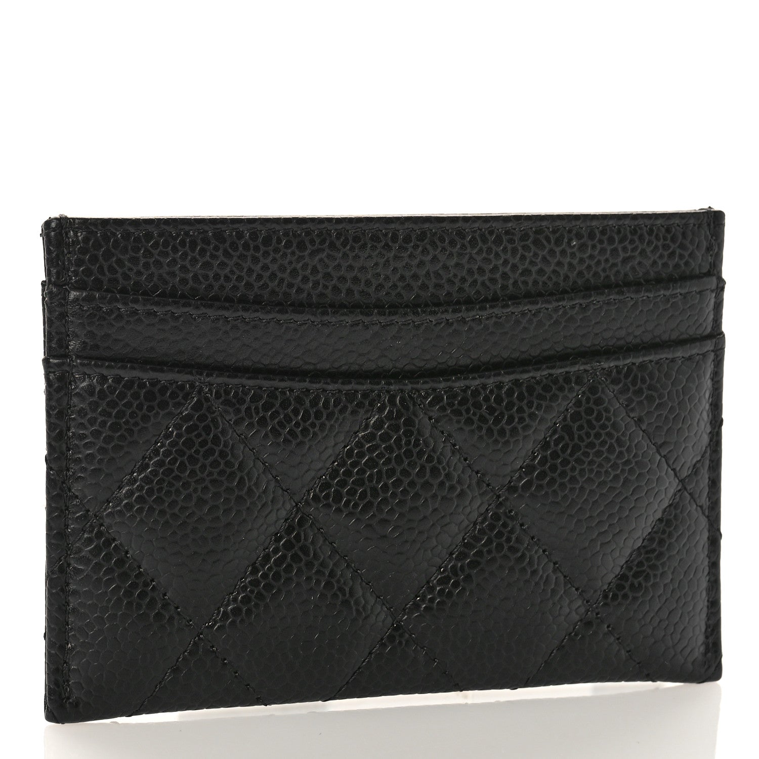 Chanel Caviar Quilted Card Holder Black 3 of 10