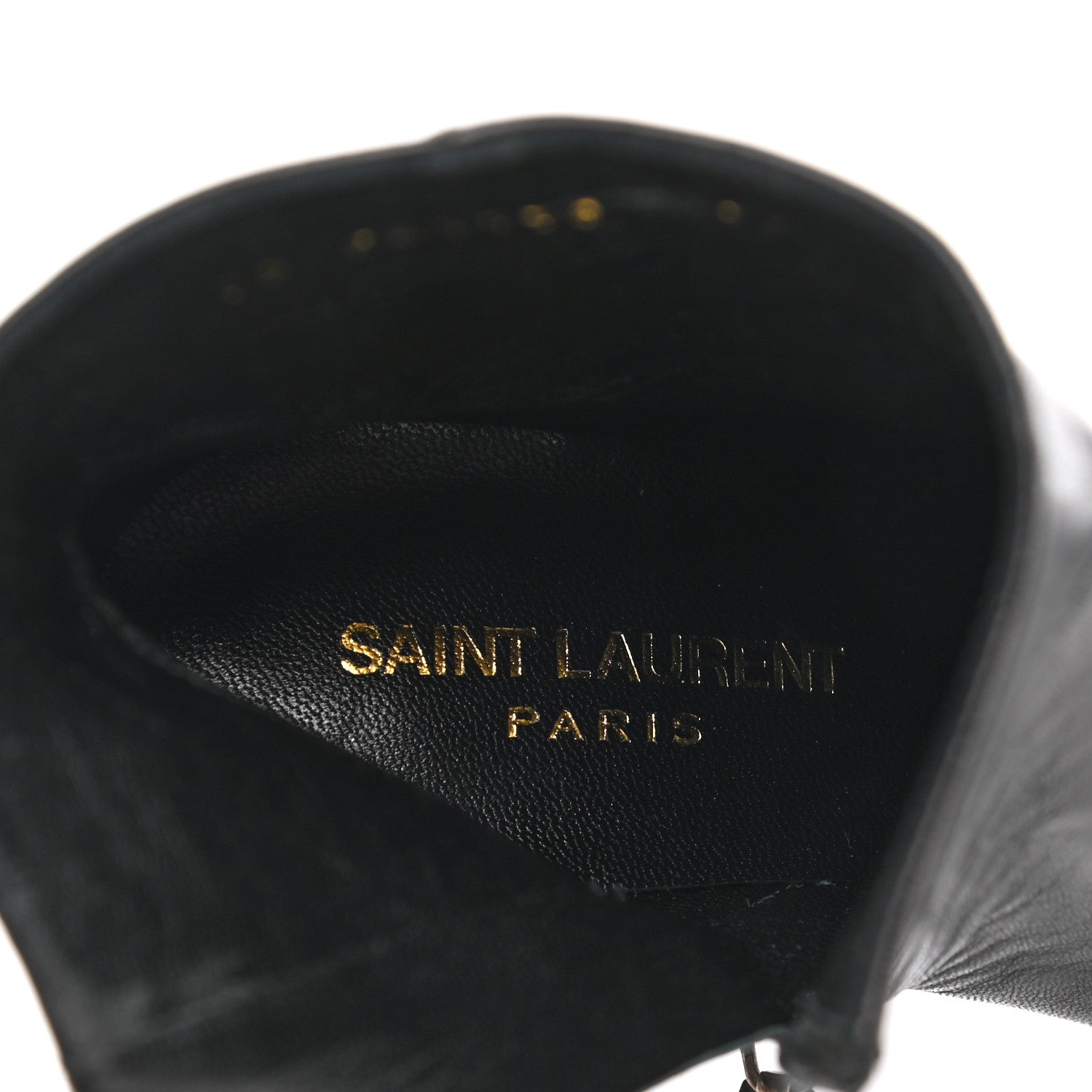 Saint Laurent Nappa Loulou Ankle Zip Boot 35 Black 8 of 9