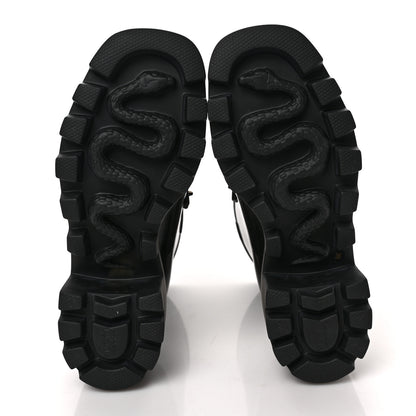 Gucci Rubber Womens Horsebit Ankle Boots 36 Black 5 of 8