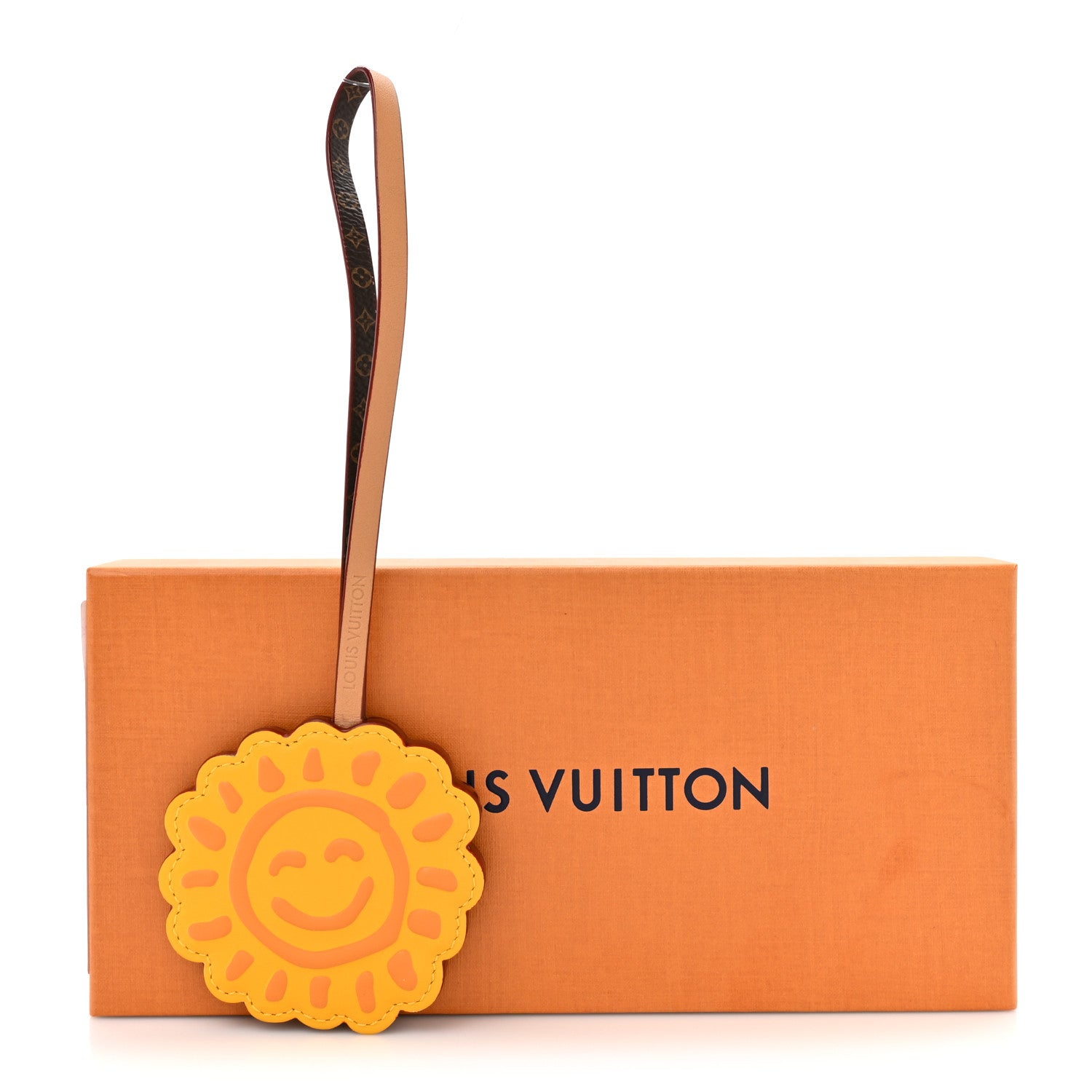Louis Vuitton Monogram LV Sun Bag Charm Yellow 5 of 5