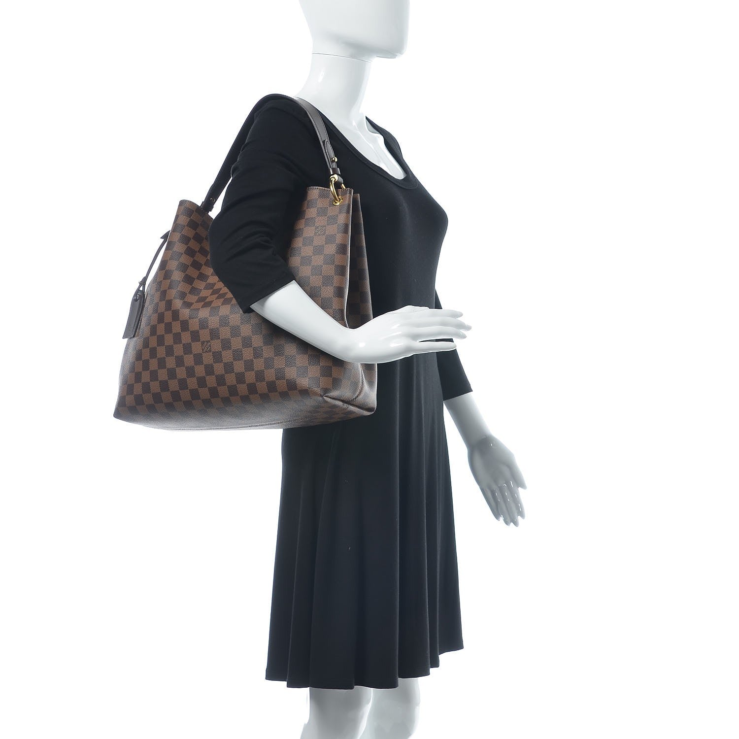 Louis Vuitton Damier Ebene Graceful MM 2 of 8