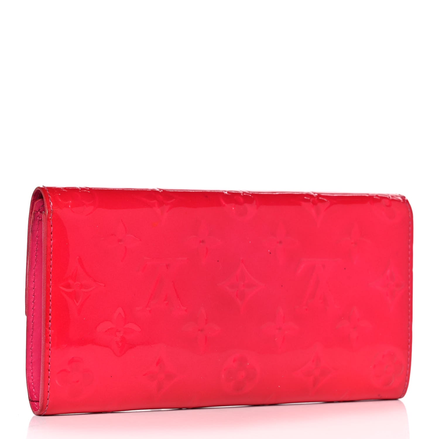 Louis Vuitton Vernis Sarah Wallet Rose Pop 3 of 15