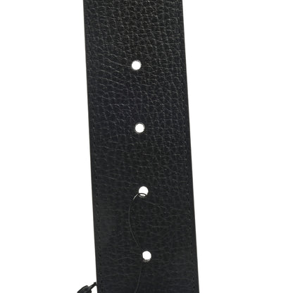 Gucci Dollar Calfskin 1973 Reversible Belt 95 38 Black Mineral Blue 3 of 5