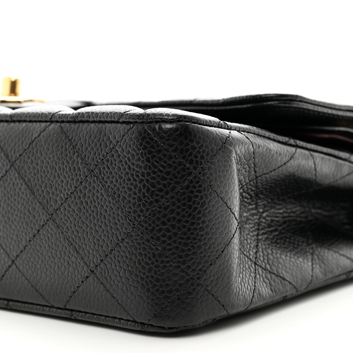 Chanel Caviar Quilted Medium Double Flap Black 10 of 10