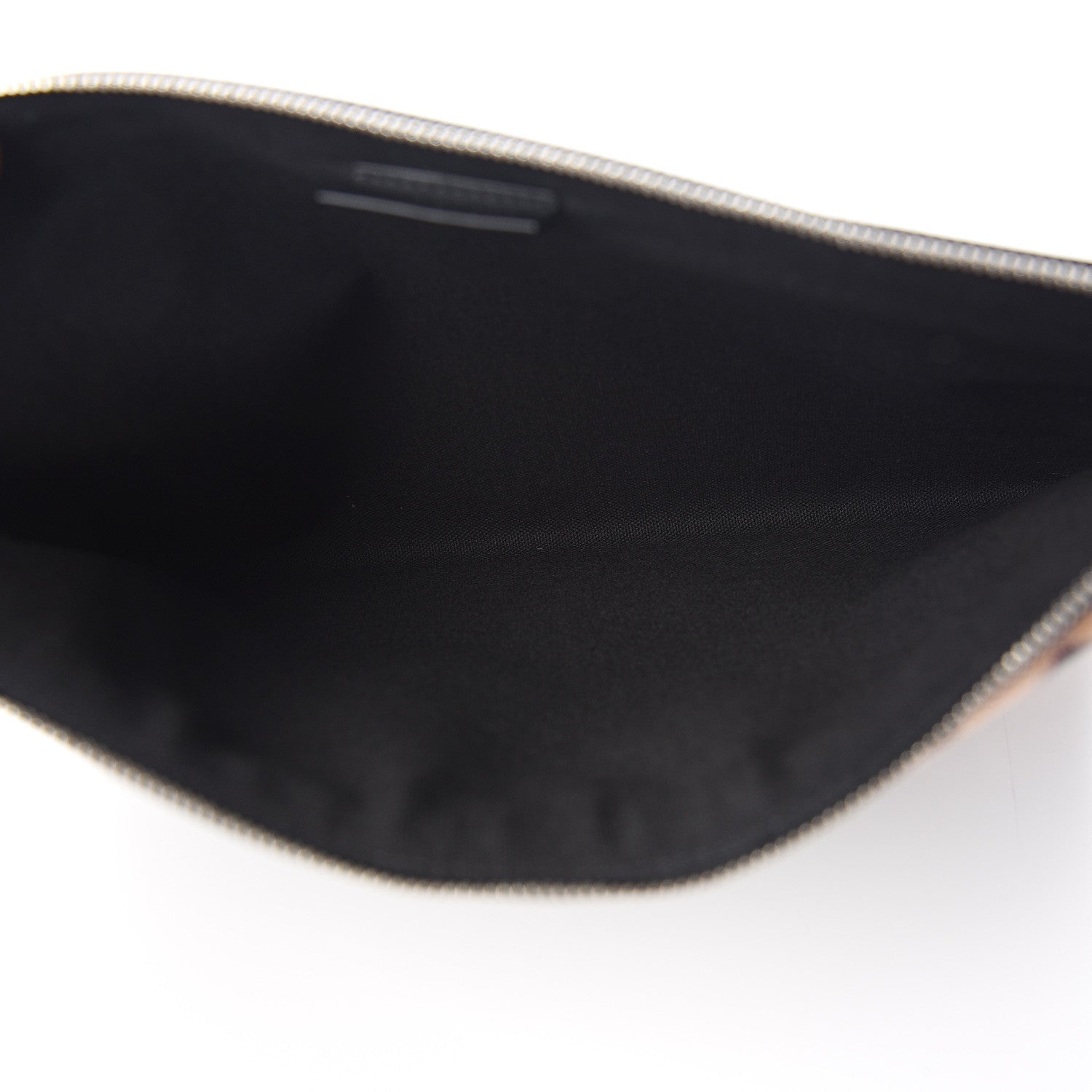 Givenchy Coated Canvas Jaguar Print Large Pouch 4 of 7