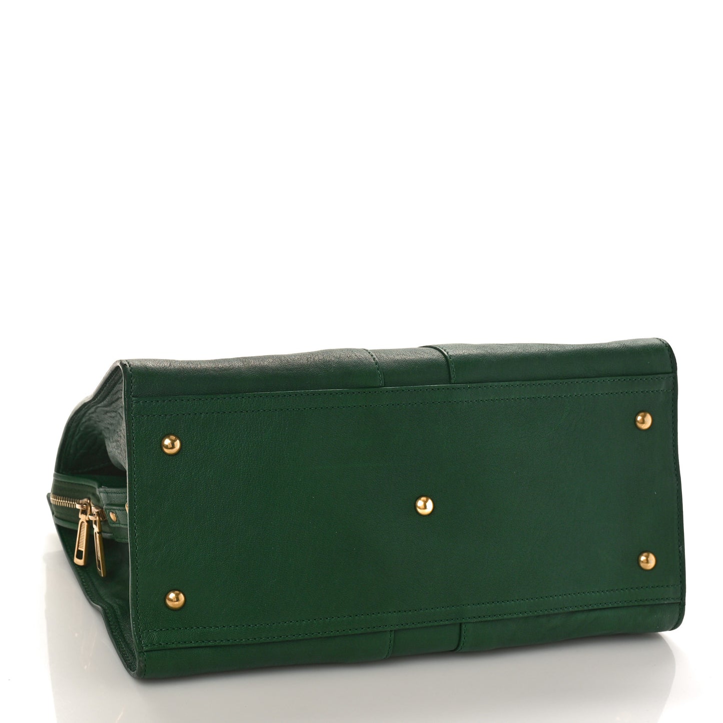 Sheepskin Medium Cabas ChYc Tartan Green