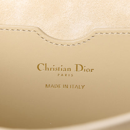 Christian Dior CHRISTIAN DIOR Grained Calfskin Large Bobby Flap Beige 6 of 13