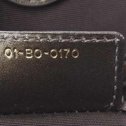 Christian Dior Coated Canvas Cannage Medium Panarea Tote Bronze 7 of 16