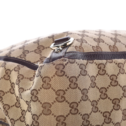 Gucci Monogram Large Abbey Tote Dark Brown 10 of 13