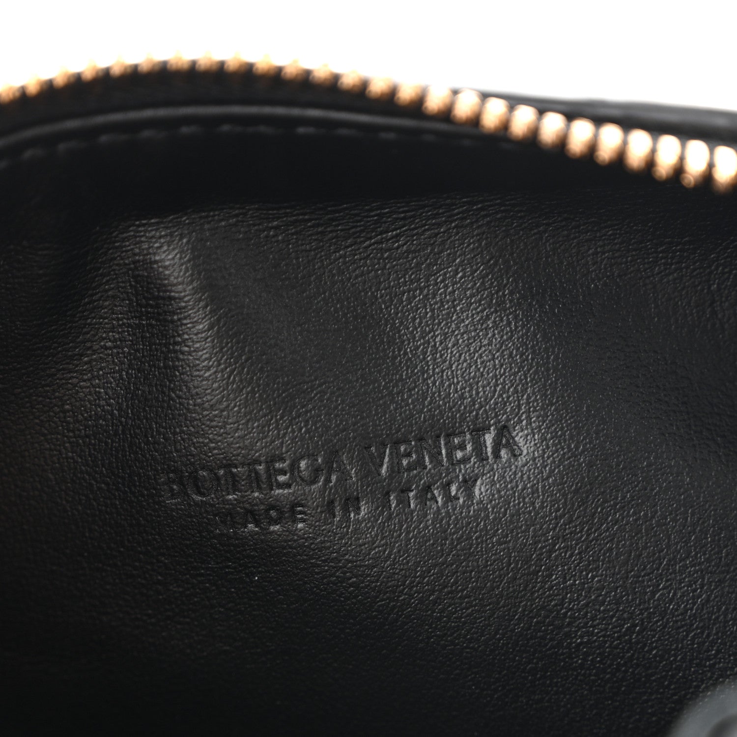 Bottega Veneta Calfskin Nappa Intrecciato Candy Wallace Black 6 of 11