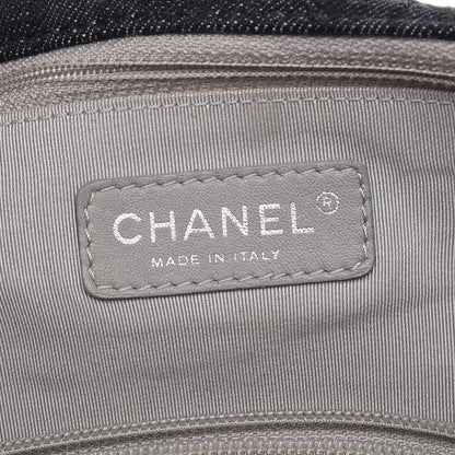 Chanel Denim Quilted Stretch Spirit Messenger Bag 7 of 11