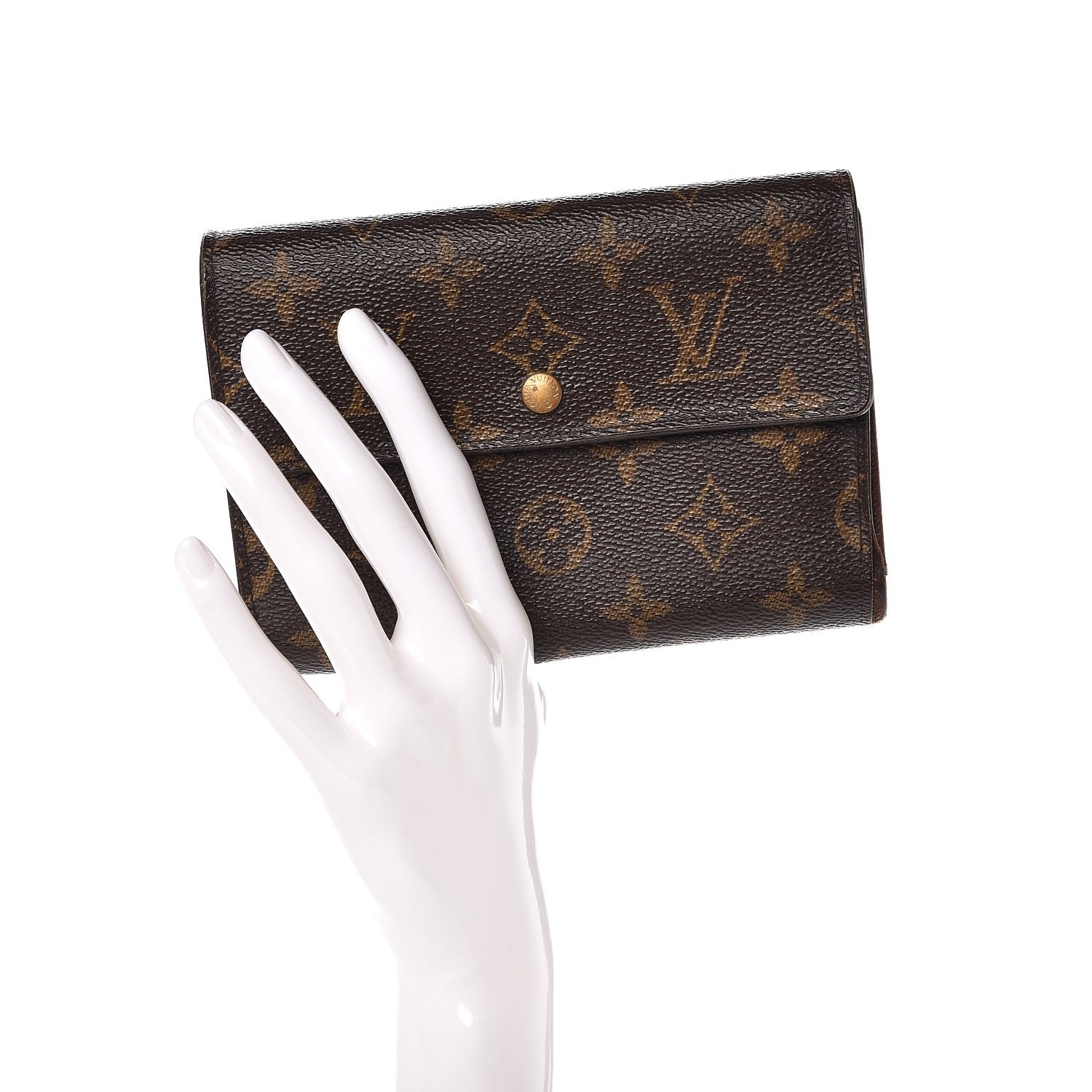 Louis Vuitton Monogram Porte Tresor Etui Papiers Wallet 2 of 17