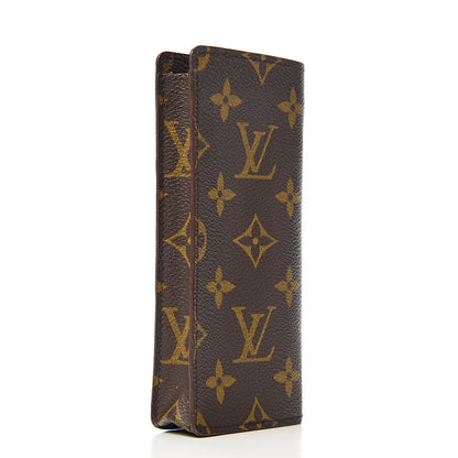 Louis Vuitton Monogram Etui a Lunettes Simple Eyeglass Case 2 of 4