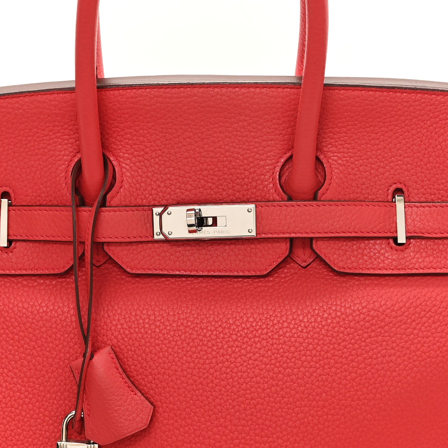 Hermes Taurillon Clemence BIRKIN 35 Bougainvillea 8 of 10