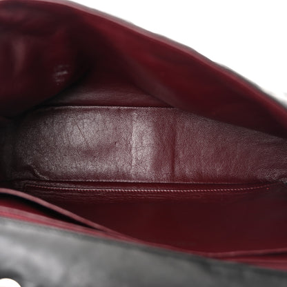Chanel Lambskin Quilted Jumbo Single Flap Black 5 of 15