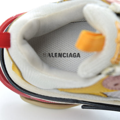 Balenciaga Mesh Nubuck Womens Triple S Sneakers 36 White Gris Jaune Rose 6 of 17
