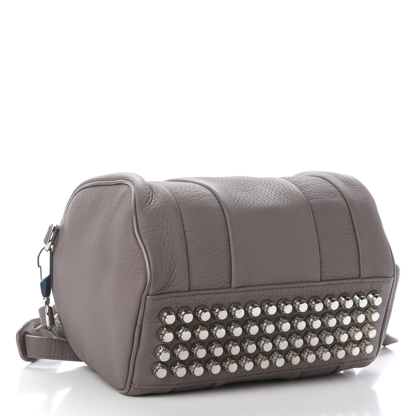 Pebbled Lambskin Mini Rockie Mink Silver Hardware