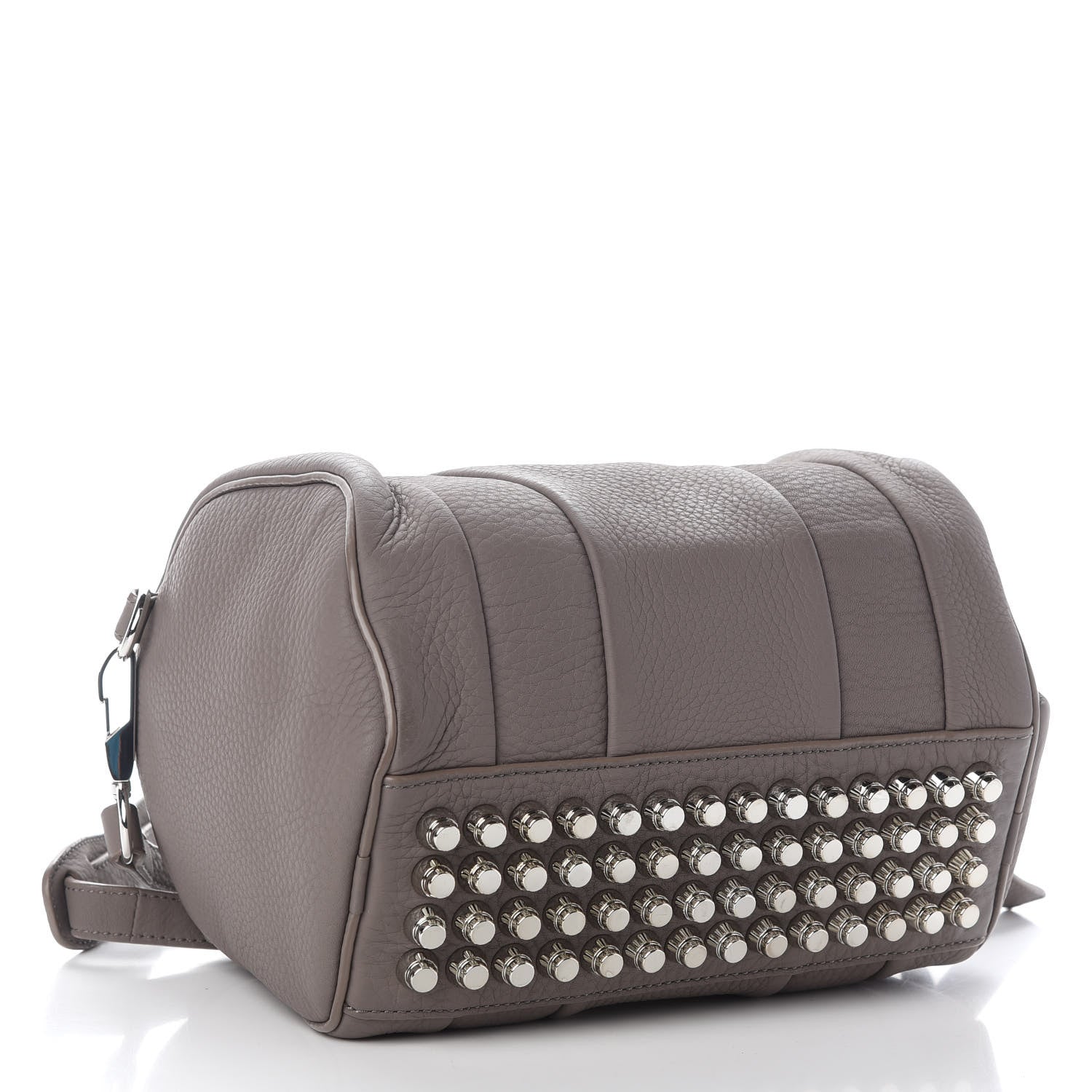 Alexander Wang Pebbled Lambskin Mini Rockie Mink Silver Hardware 3 of 7