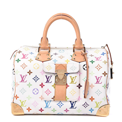 Louis Vuitton Monogram Multicolor Speedy 30 White 1 of 11