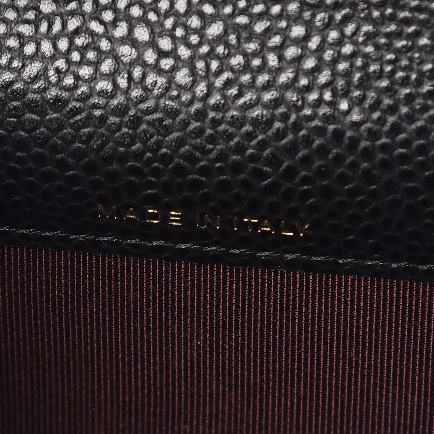 Caviar Quilted Flap Card Holder Black