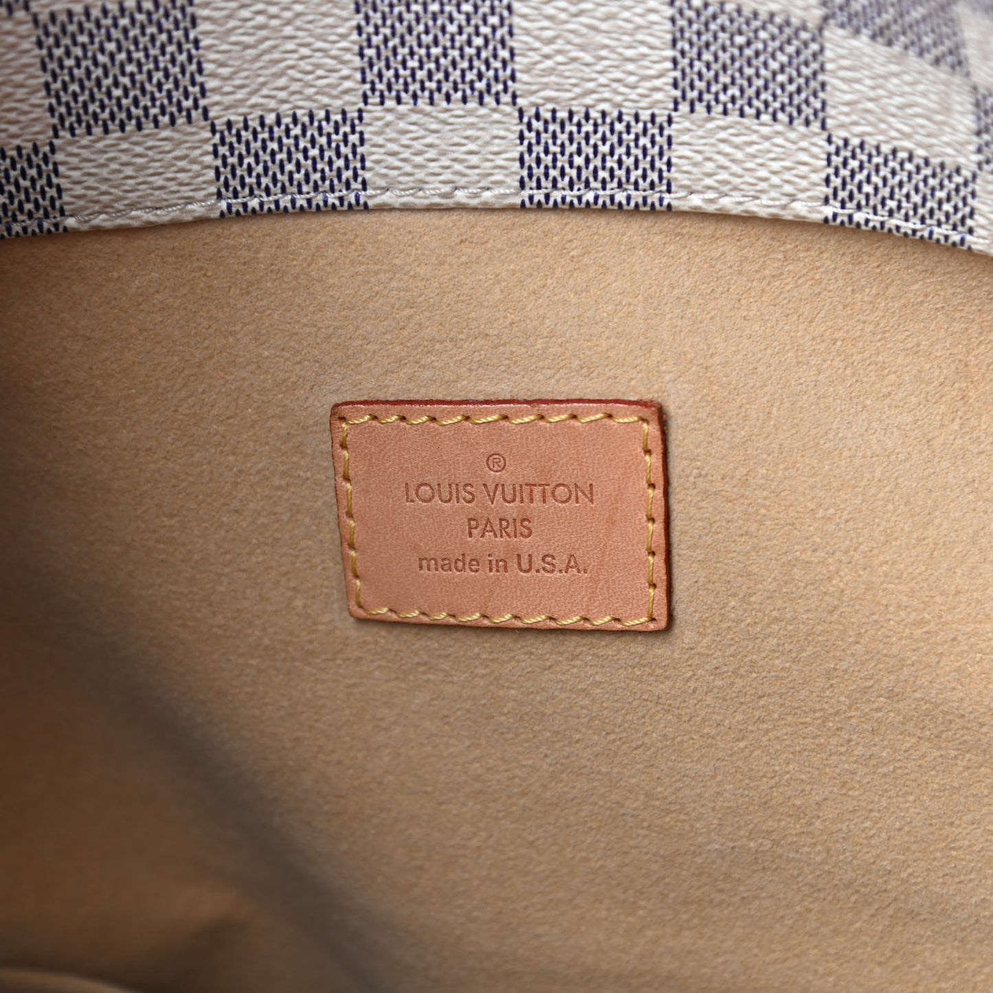 Damier Azur Artsy GM