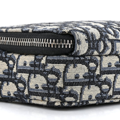 Christian Dior Oblique Pouch Navy Blue 11 of 11