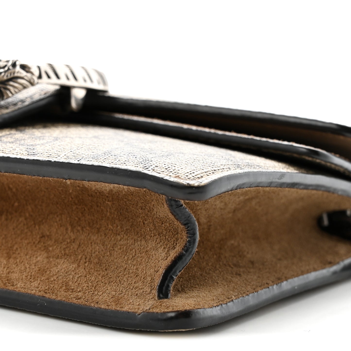 GG Supreme Monogram Super Mini Dionysus Shoulder Bag Taupe