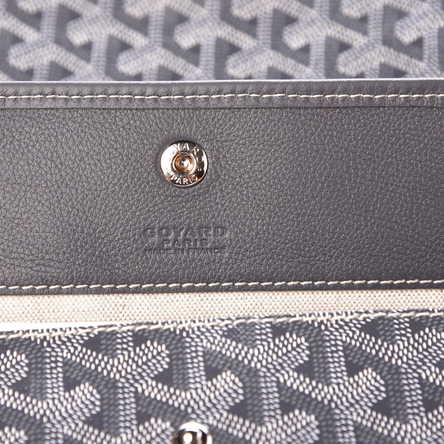 Goyard Goyardine Saint Louis PM Grey 7 of 8