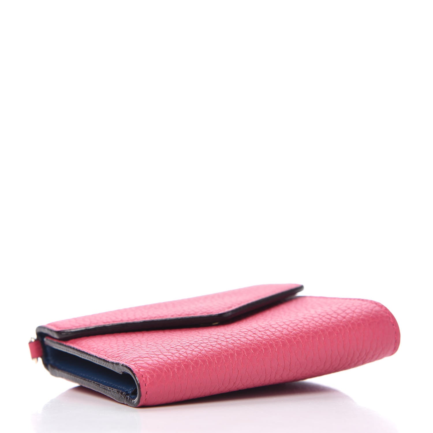Christian Dior Bullcalf Diorissimo Medium Envelope Wallet Pink 4 of 7