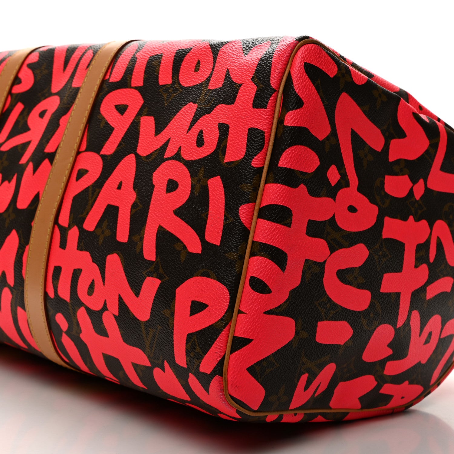Louis Vuitton Monogram Graffiti Keepall 50 Fuchsia 9 of 10