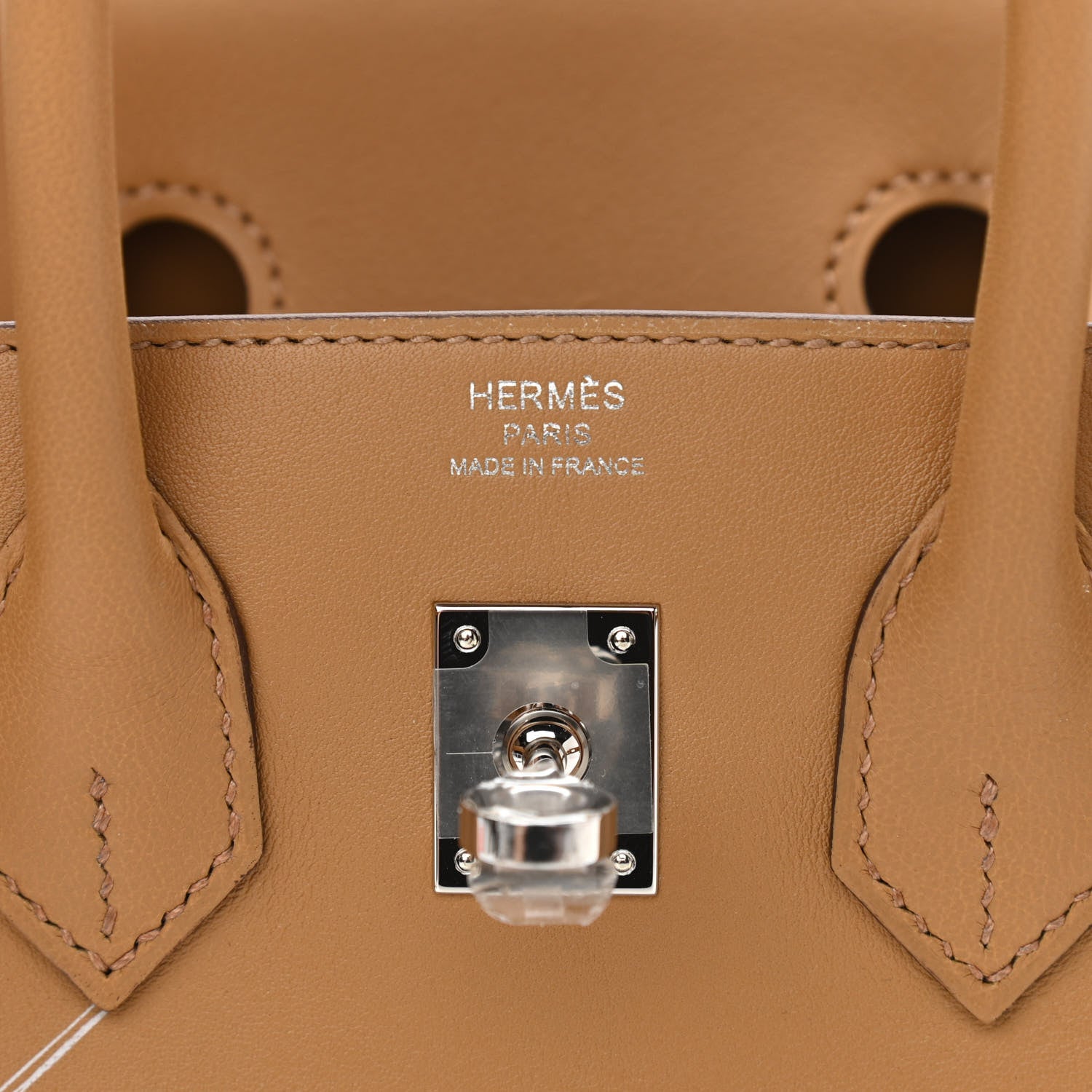 Hermes Swift In & Out Birkin 25 Biscuit 6 of 12
