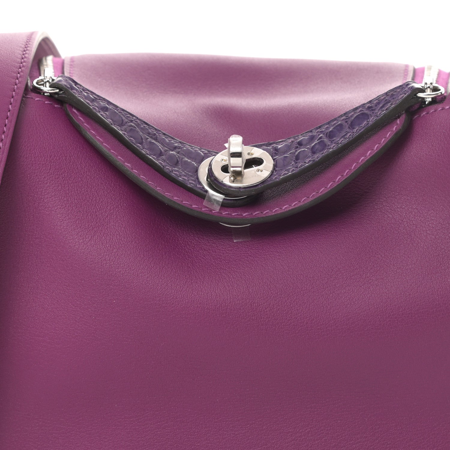 Hermes Swift Matte Alligator Mini Touch Lindy 20 Anemone 8 of 11