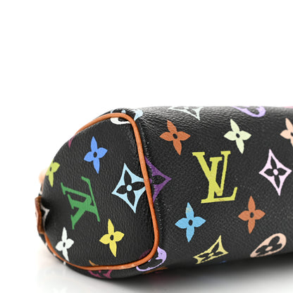 Louis Vuitton Monogram Multicolor Mini Sac HL Speedy Black 8 of 12