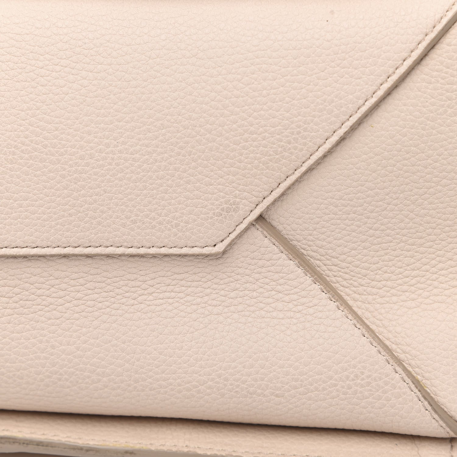 Celine Baby Grained Calfskin Small Tri-Fold Bag Powder 10 of 11