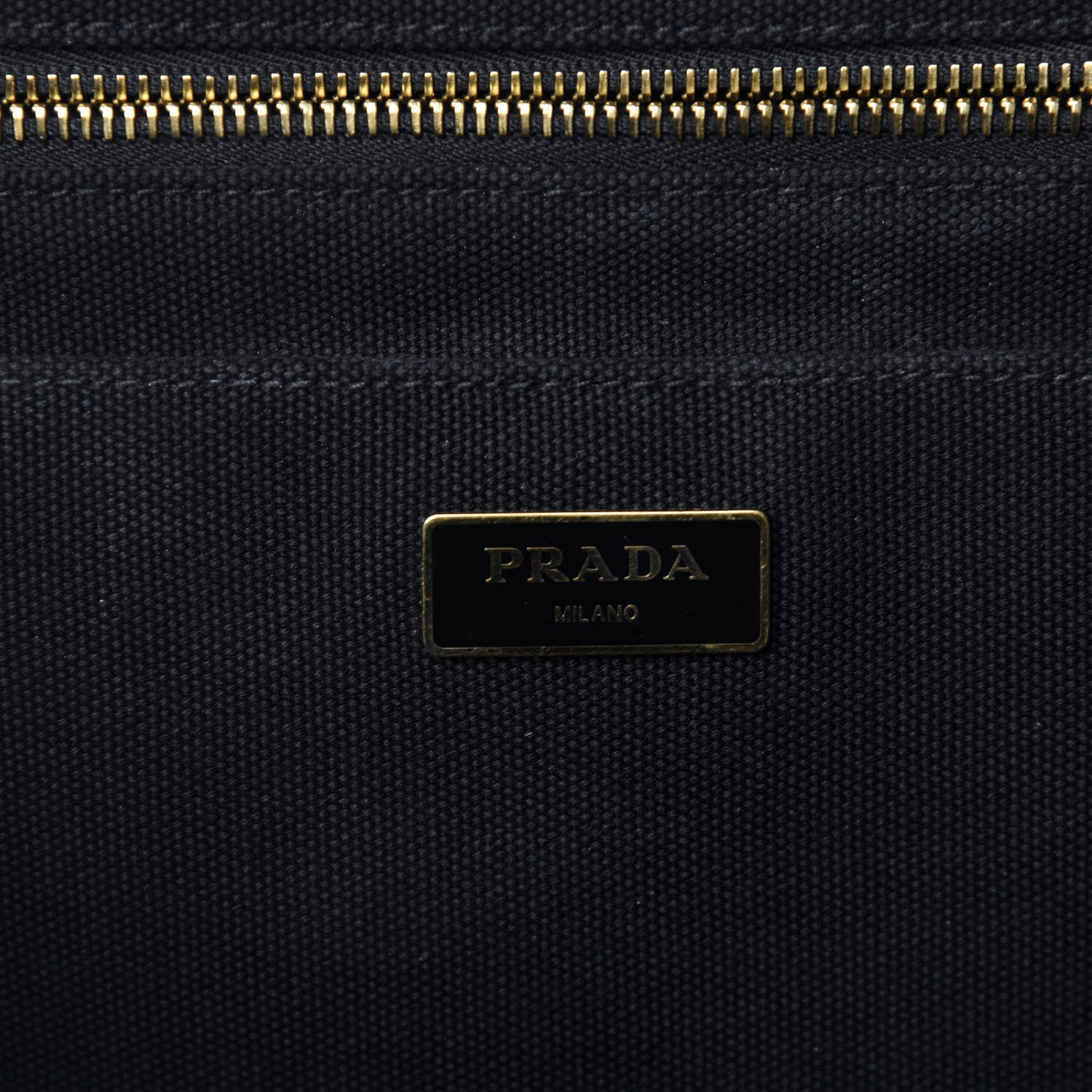 Prada Canapa Logo Tote Black 9 of 12