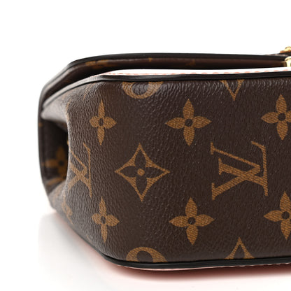 Louis Vuitton Patent Calfskin Monogram Cherrywood BB Rose Ballerine 8 of 12
