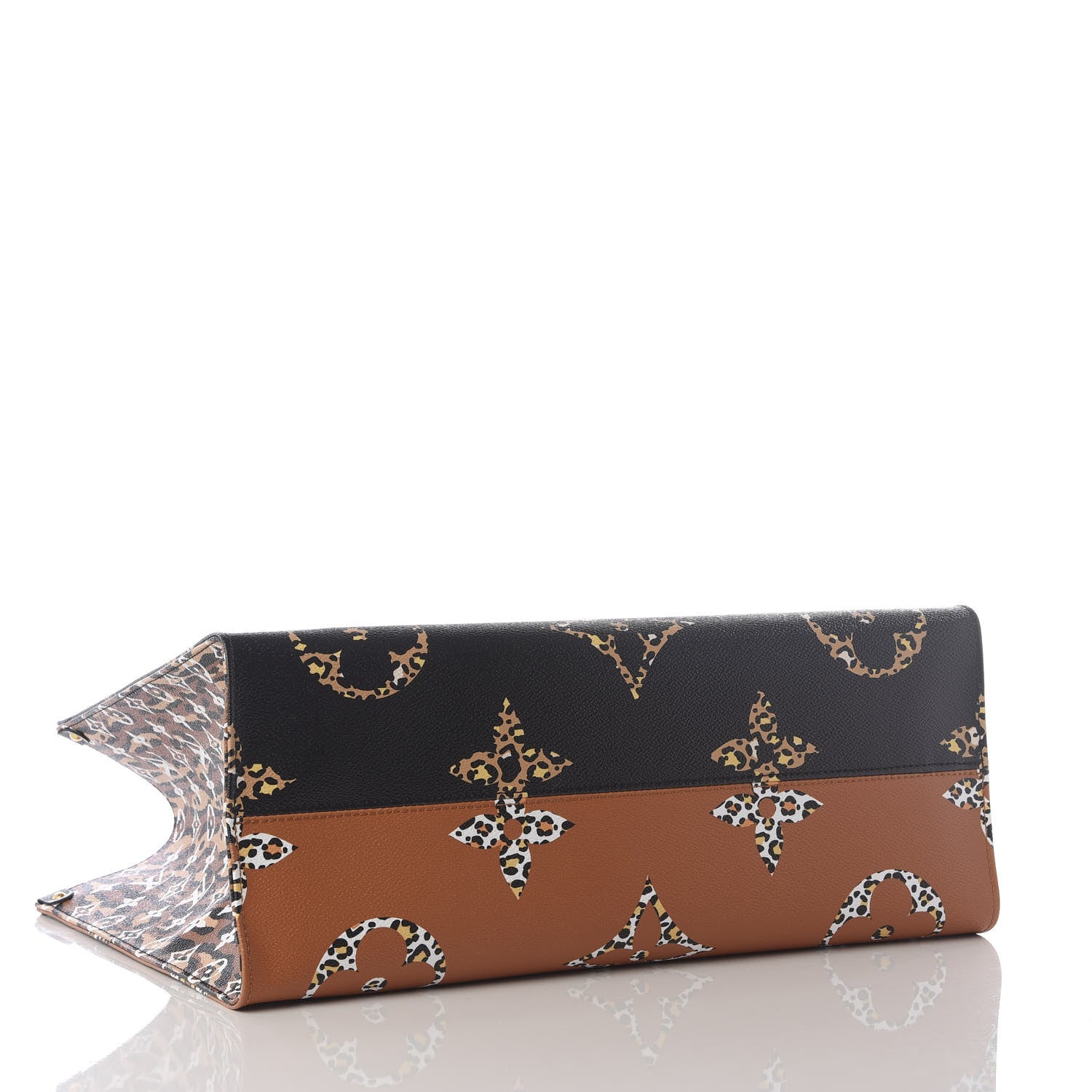 Louis Vuitton Monogram Giant Jungle Onthego GM Black 3 of 9