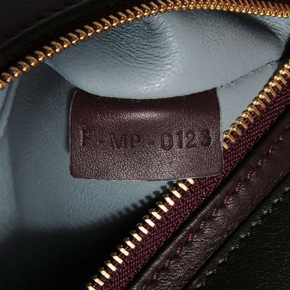 Celine Smooth Calfskin Suede Medium Tri-Color Trapeze Dark Grey 7 of 8